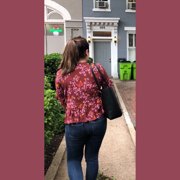 NWT Madewell tie sleeve wrap - Picture 3 of 3